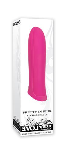 Pretty In Pink Rechageable Bullet Vibrator Pink Sex Toy Product