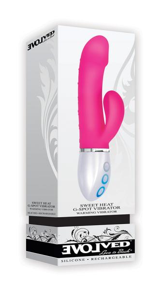 Sweet Heat G-Spot Vibrator Pink Sex Toy Product