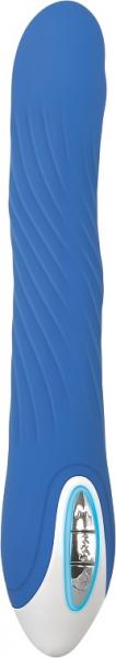 Rechargeable Tidal Wave Blue Vibrator