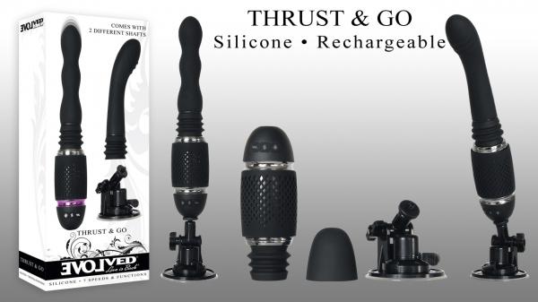 THRUST & GO MACHINE   [Traveling with your favorite toy just got easier ]