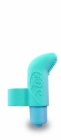Pure Silicone Finger Vibe Blue Image 3