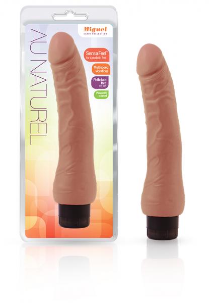 Miguel Latin Color Brown Vibrating Dildo Sex Toy Product