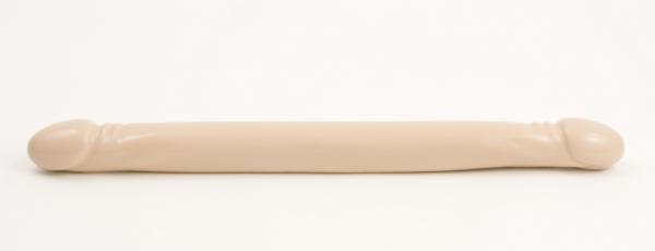 Smooth Double Header Beige Sex Toy Product