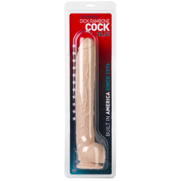 Dick Rambone 16.7 Inch Huge Dong Beige Sex Toy Product