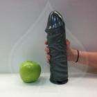 Bunker Buster Dildo 10 inches Gray Sex Toy Product
