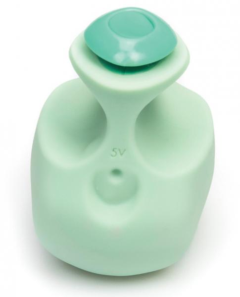 Fin Finger Vibrator Jade Green Sex Toy Product