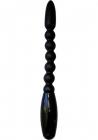 The Velvet Kiss Collection Joy Stick With Flexible Spine Waterproof 7 Inch - Black Sex Toy Product