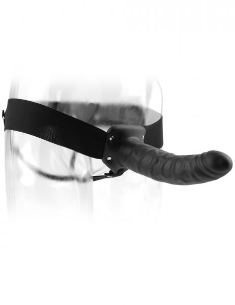 Fetish Fantasy 8 inches Hollow Strap On Black Sex Toy Product