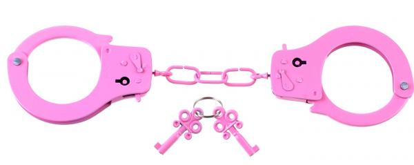 Fetish Fantasy Pink Metal Cuffs Sex Toy Product