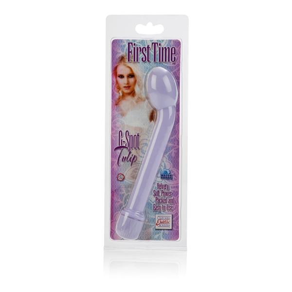 First Time G Spot Tulip Vibe 6.75 Inches Purple Sex Toy Product