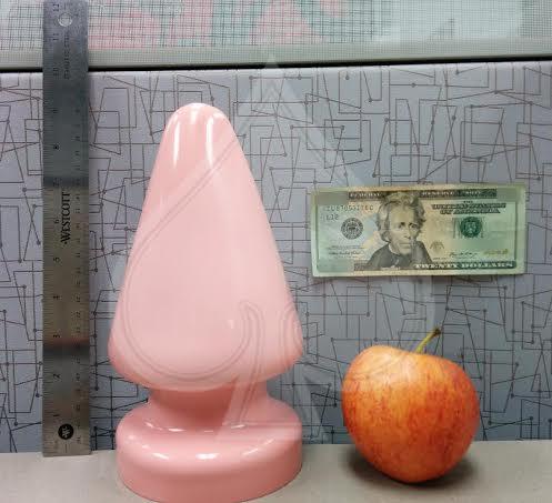 Black Humungous Butt Plug Sex Toy Product