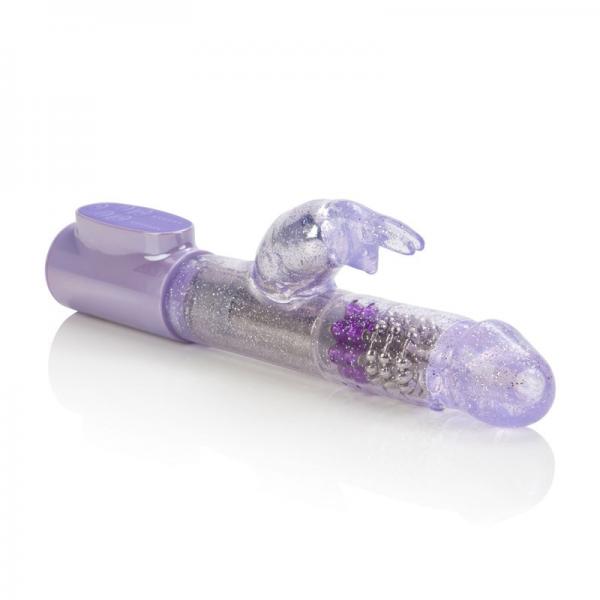 Thrusting Action Jack Rabbit Vibrator Purple Sex Toy Product