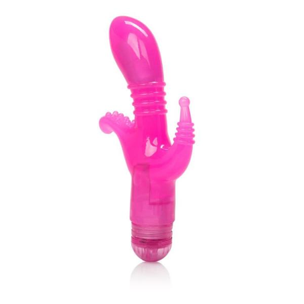Triple Tease Pink Vibrator Image 3