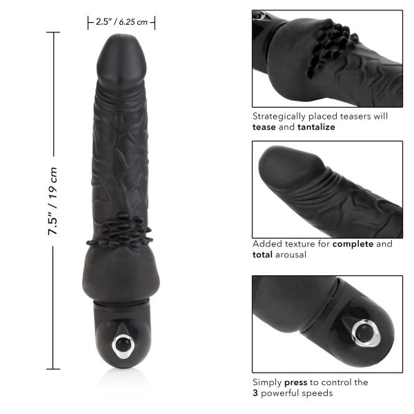 Power Stud Cliterrific Waterproof Black Vibrator Sex Toy Product