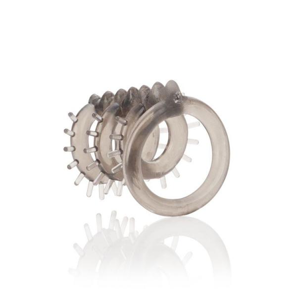 Support Master Triple Ticklers Cock Ring Smoke Sex Toy Product
