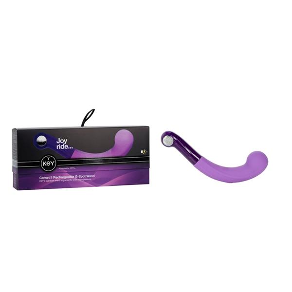Comet II Rechargeable G-Spot Wand - Purple	 Sex Toy Product