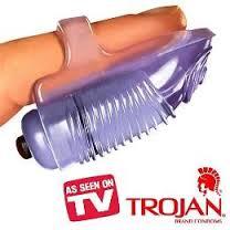 Trojan Vibrating Ultra Touch Finger Vibe Sex Toy Product