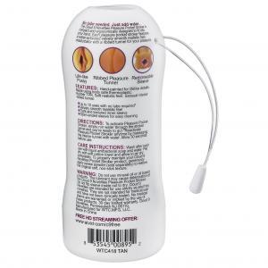 Cloud 9 Pleasure Pussy Pocket Stroker Water Activated Tan Sex Toy Product