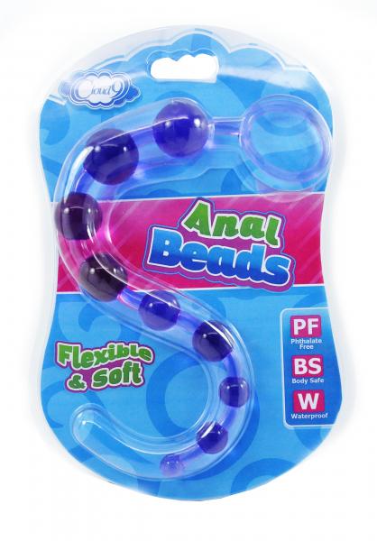 Cloud 9 Classic Anal Beads Purple Sex Toy Product