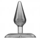 Cloud 9 Small Anal Plug Clear Gray Sex Toy Product