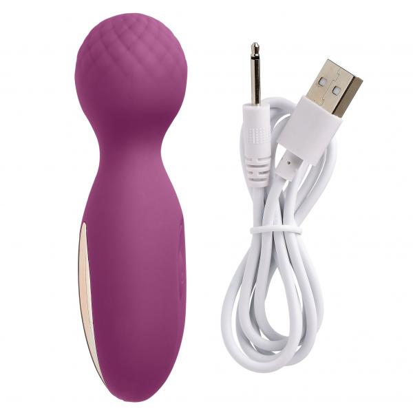 Cloud 9 Health & Wellness Flexi-massager Rechargeable Wand Plum Sex Toy Product