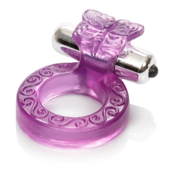Intimate Butterfly Ring Enhancer Purple Sex Toy Product