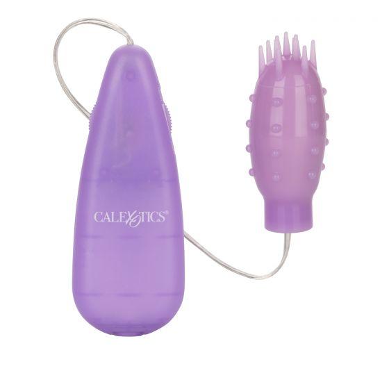 Silicone Slims Vibrating Nubby Bullet Purple  [Silicone Slims Vibrating Nubby Purple Bullet ]