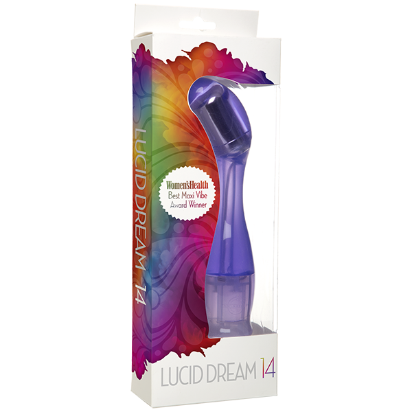 Lucid Dream No 14 Multi-Speed Waterproof G-Spot Vibrator - Purple Sex Toy Product