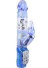 Waterproof Jack Rabbit Vibrator - Blue Sex Toy Product