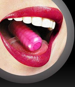 Tongue Vibe Glow Sex Toy Product