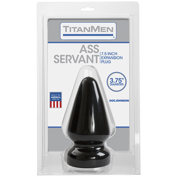 Ass Servant Plug - Black	 Sex Toy Product