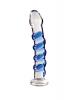 Icicles No 5 Glass Dong 7 Inches Clear Sex Toy Product Image 1