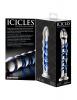 Icicles No 5 Glass Dong 7 Inches Clear Sex Toy Product Image 4