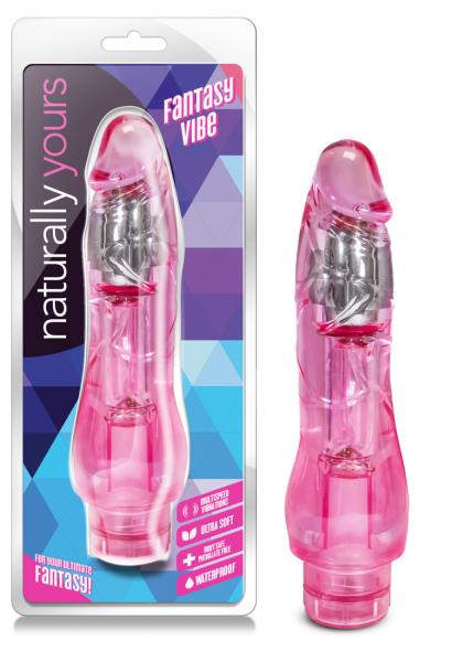 Blush Fantasy Vibe Dong Pink Sex Toy Product