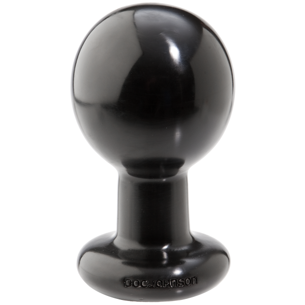 Ball Shape Anal Plug Large Black Sex Toy Product