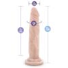 Realistic Dildo - Basic 7.5 - Beige	 Sex Toy Product Image 3