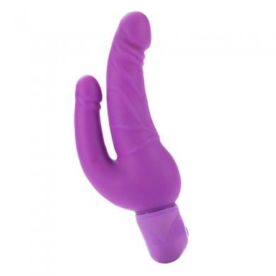 Power Stud Over & Under Vibrator Waterproof Purple Sex Toy Product