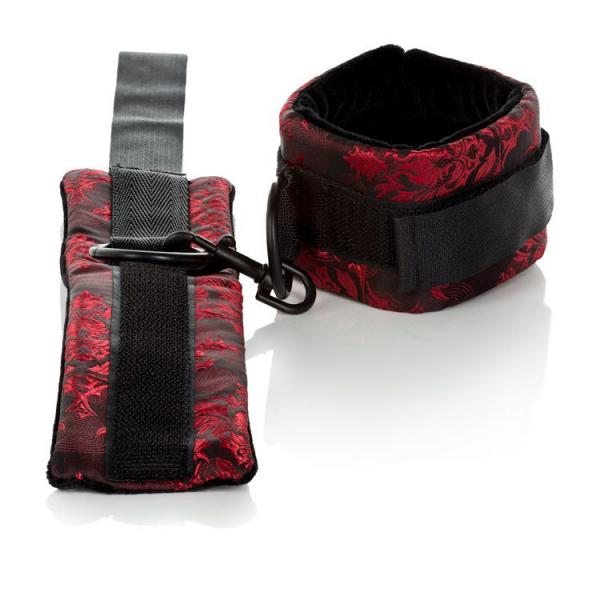 Scandal Universal Cuffs Black/Red Sex Toy Product