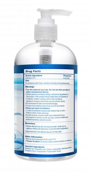 Clean Stream Relax Desensitizing Anal Lube 17.5oz Sex Toy Product