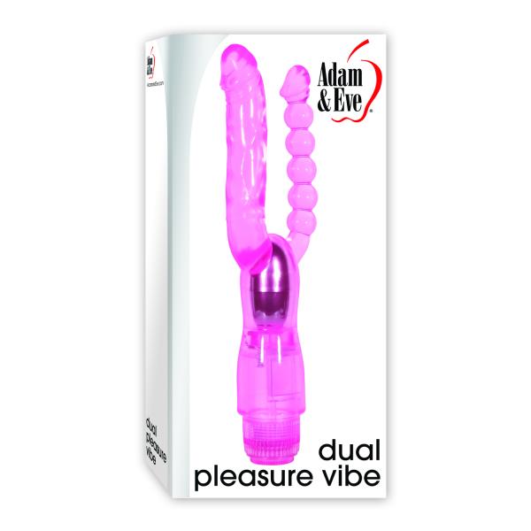 Dual Pleasure Vibe Waterproof - Pink Sex Toy Product