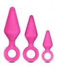 Candy Rimmer Kit Butt Plug Fuchsia Pink Sex Toy Product