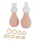 Perfect Fit Nipple Enlarger Pumps With O Rings Sex Toy Product