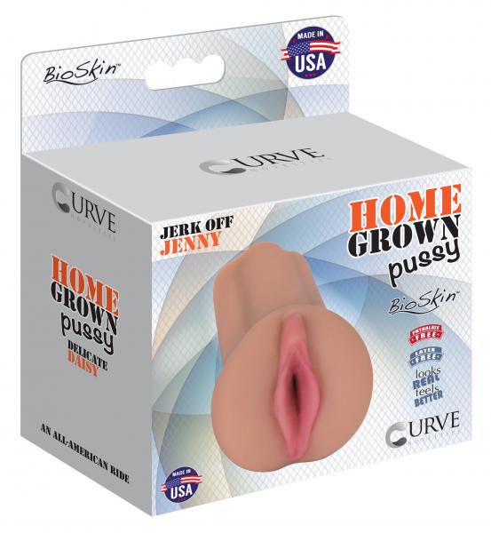 Home Grown Jerk Off Jenny Latte Tan Stroker Sex Toy Product