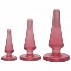 Crystal Jellies Anal Initiation Kit Pink Sex Toy Product