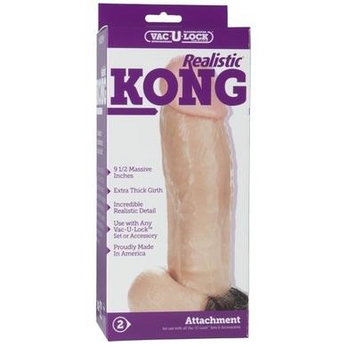 Vac-U-Lock 9.5" Realistic Kong Dong Sex Toy Product