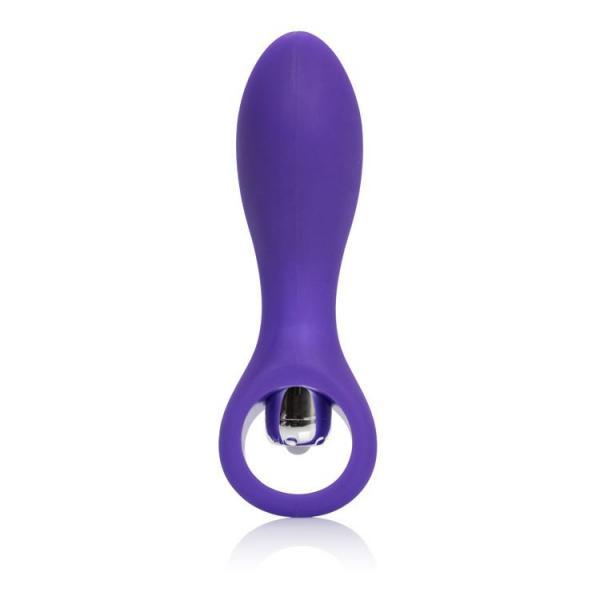 Vibrating Silicone Booty Probe Purple Sex Toy Product