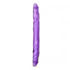 B Yours 14 inches Double Dildo Purple Sex Toy Product