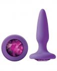 Glams Mini Butt Plug Purple Gem Sex Toy Product
