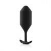 B-Vibe Snug Plug 4 Black 9oz Weight Sex Toy Product Image 2