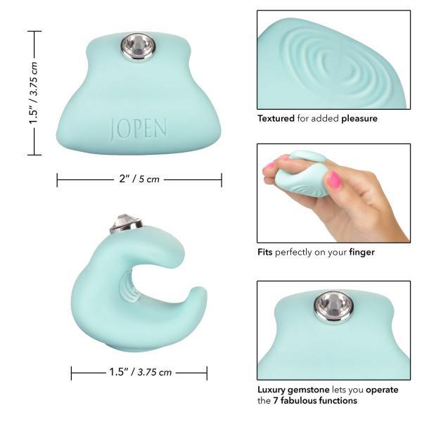 Pave Liz Green Finger Vibrator Sex Toy Product